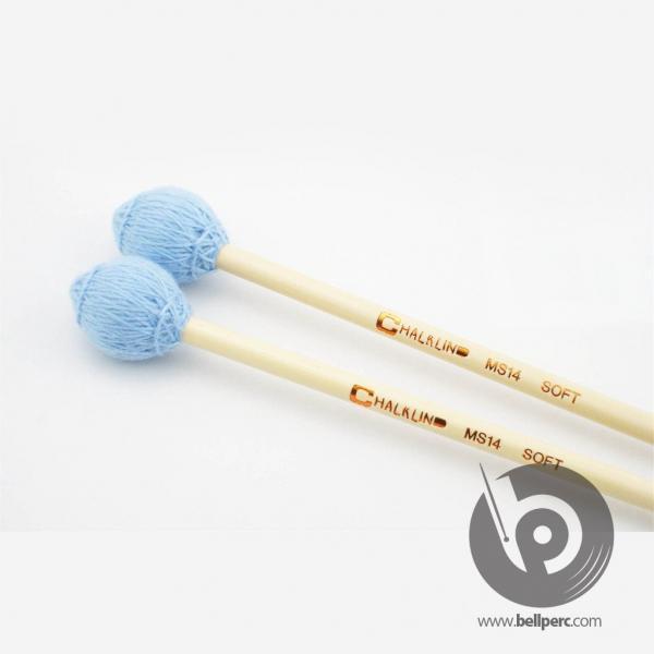 Chalklin MS14 Soft Vibraphone Mallets Rattan MS14
