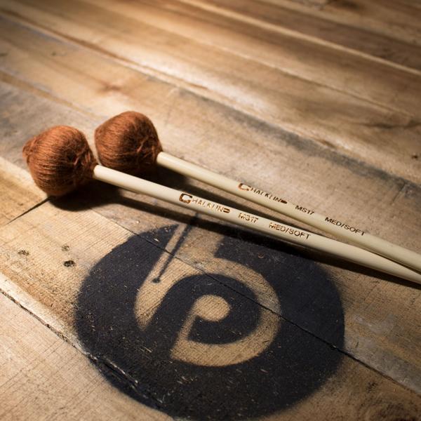 Chalklin MS17 Medium Soft Marimba Mallets Rattan MS17 (PACK OF 2 PAIRS)