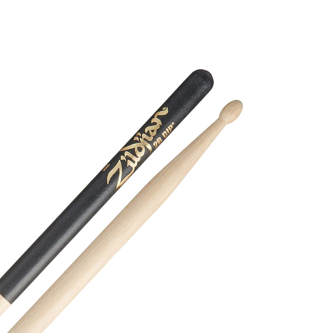 Zildjian 2B Black Dip Wood Tip 2BWD