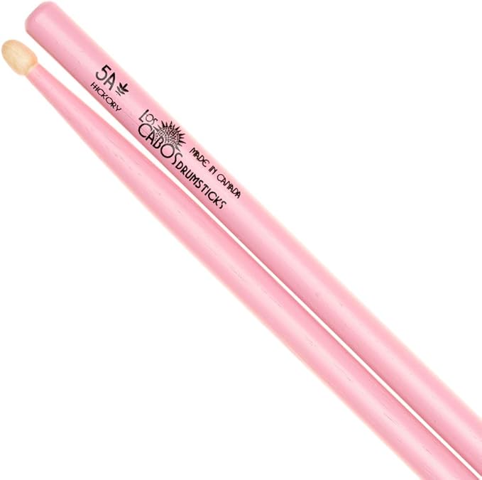 Los Cabos 5A Pink White Hickory Wood Tip LCD5APINK