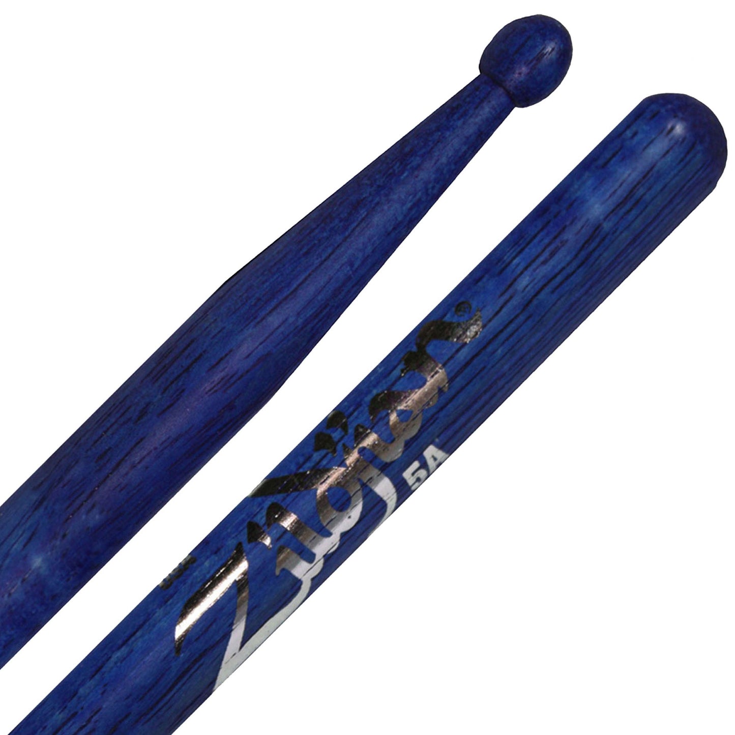 Zildjian 5A Blue Hickory Wood Tip Z5ABU 5AWBU