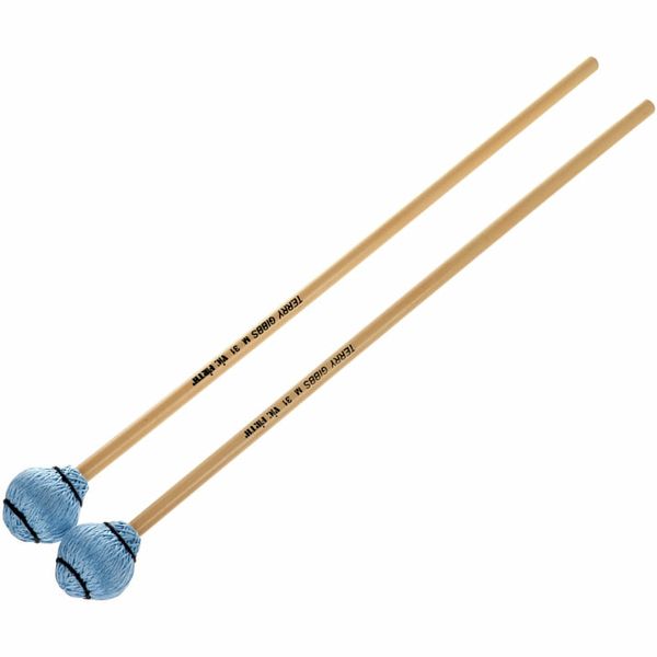 Vic Firth Terry Gibbs Signature Rattan Blue Cord Vibraphone/Marimba Mallets M31