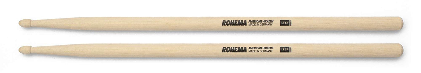 Rohema Hickory Light Rock Natural 5A Wood Tip LR5ANAT
