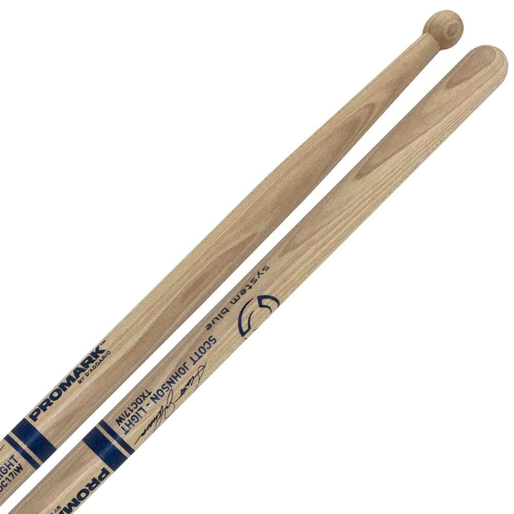 ProMark System Blue Scott Johnson Light Hickory Wood Tip TXDC17iW