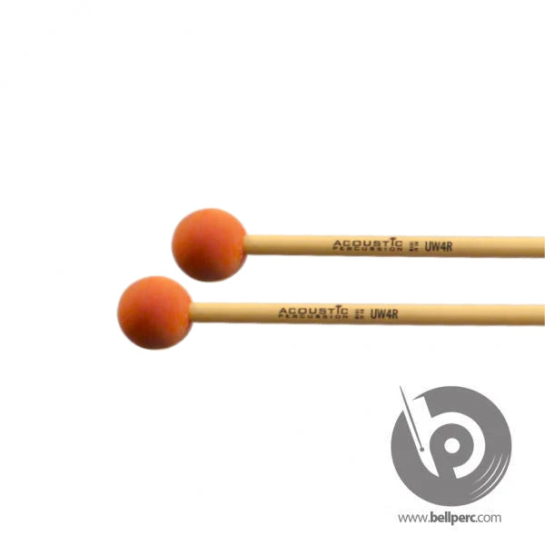 Acoustic Percussion Unwound UW4R Xylophone Mallets AP-UW4