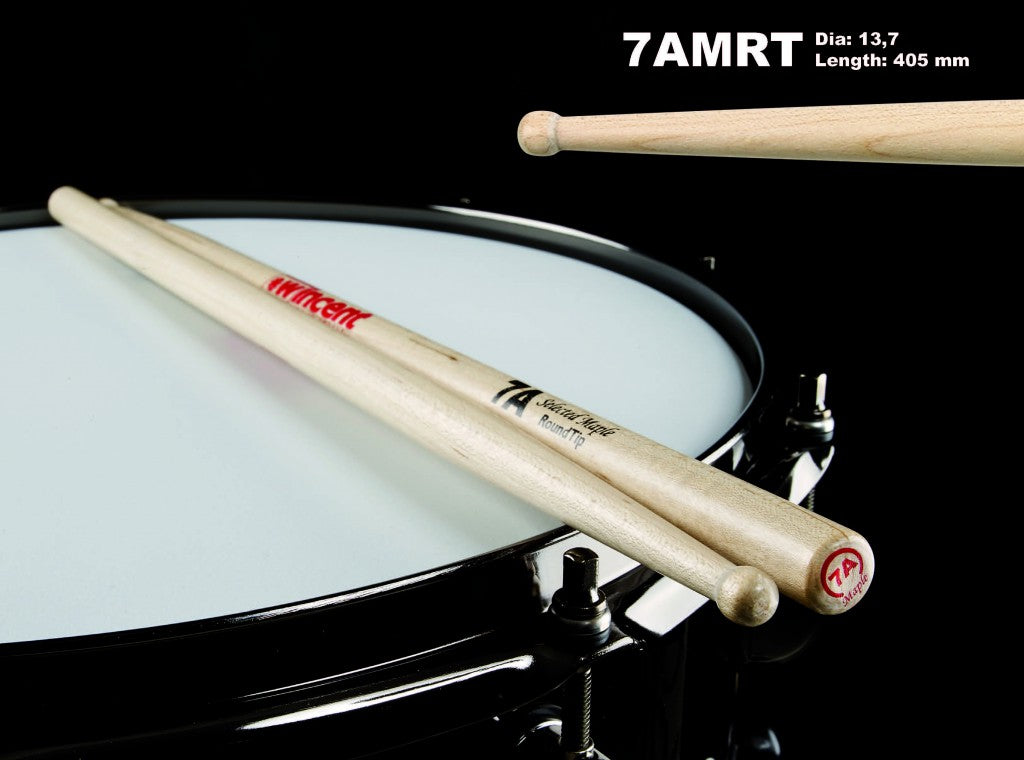 Wincent 7A Maple Round Tip Wood Tip W-7AMRT