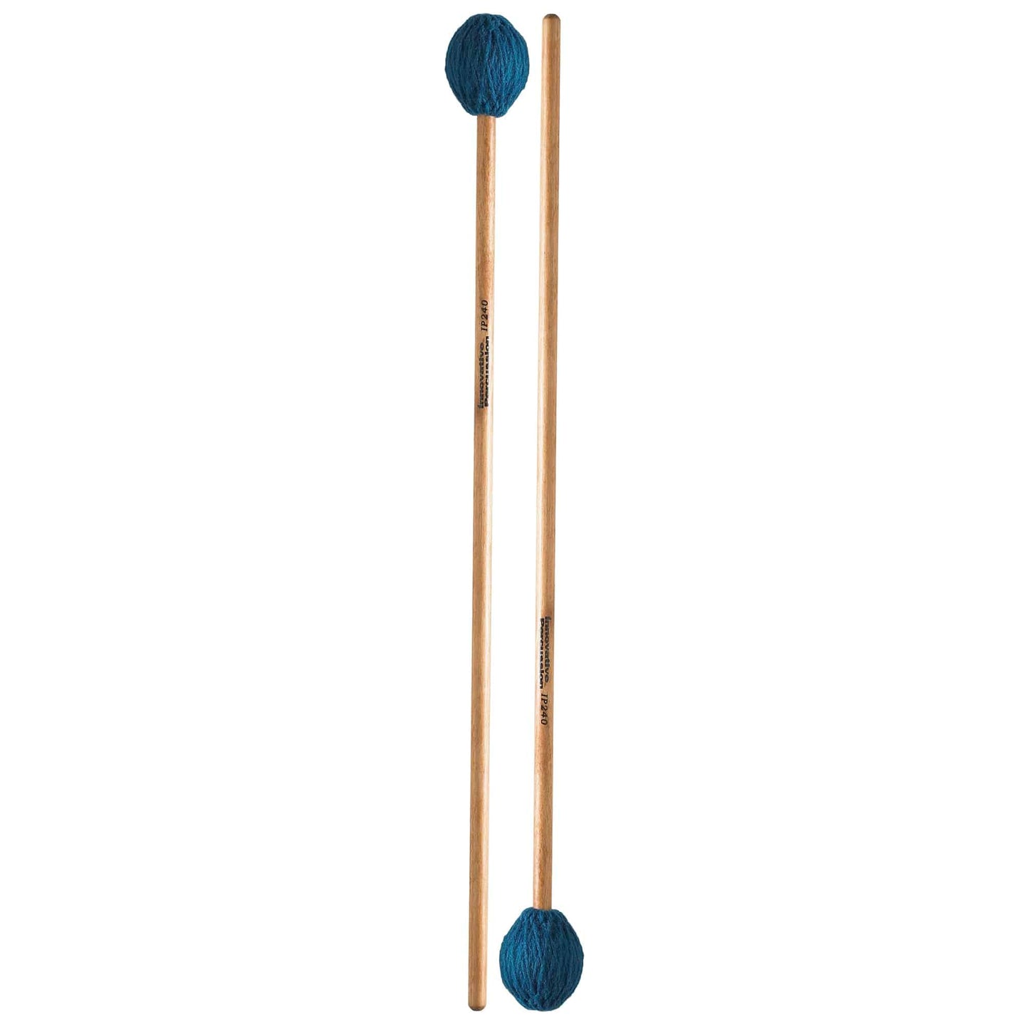 Innovative Percussion IP240 Soloist Series Medium Marimba Mallets Birch IP240