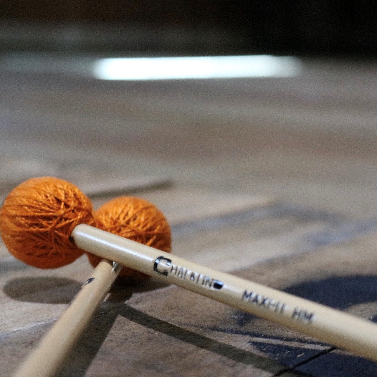 Chalklin MA11R Maxi-Tone Rattan Medium/Hard Vibraphone Mallets MAXI-11MH-R