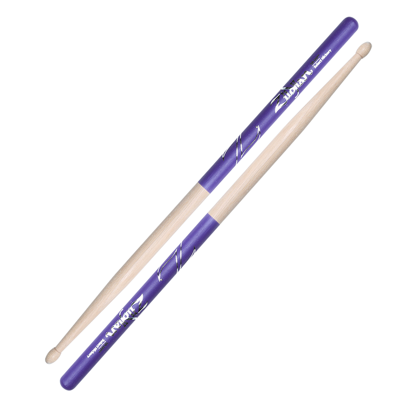 Zildjian 5B Purple Dip Wood Tip Z5BDP 5BWP
