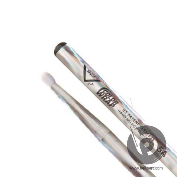 Vater 5A Colour Wrap Silver Wood Tip VCS5A