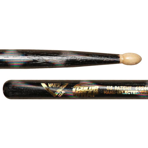 Vater 5A Colour Wrap Black Wood Tip VCBK5A