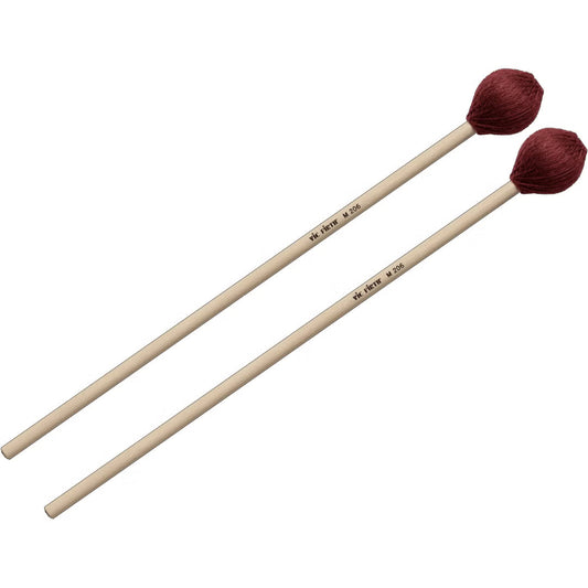 Vic Firth M206 Pesante Medium Soft Rattan Marimba/Vibraphone Mallets M206