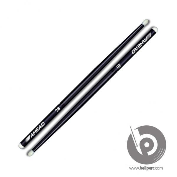 Ahead 2B Black - White Nylon Tip A-2B