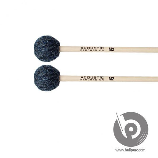 Acoustic Percussion M2 Hard Birch Mallets AP-M2