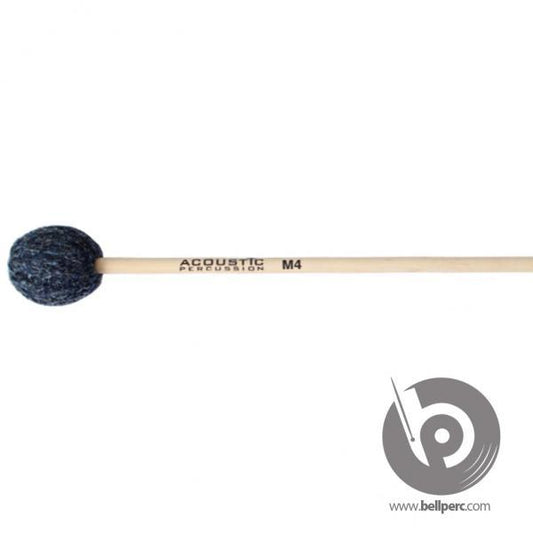 Acoustic Percussion M4R Medium Rattan Mallets (PACK OF 2 PAIRS) AP-M4R