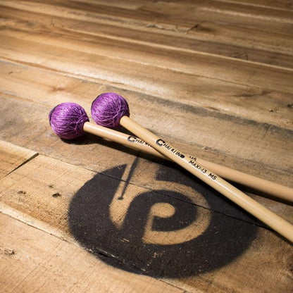 Chalklin Maxi-Tone Rattan MA13R Medium/Soft Vibraphone Mallets MAXI-13MS-R