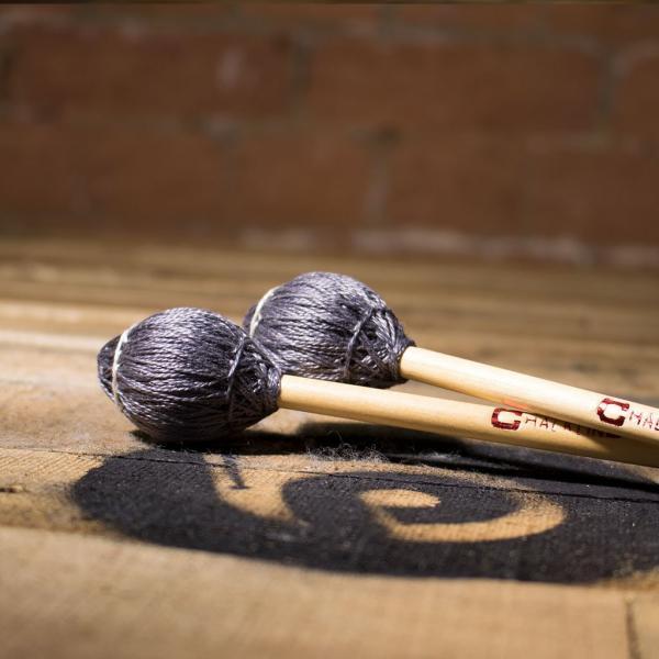 Chalklin Bright Tone BR11 Rattan Hard/Medium Vibraphone Mallets BR-11MH-R