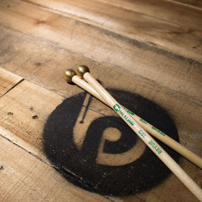 Chalklin BS1 Hard Brass Glockenspiel Mallets Birch BS1