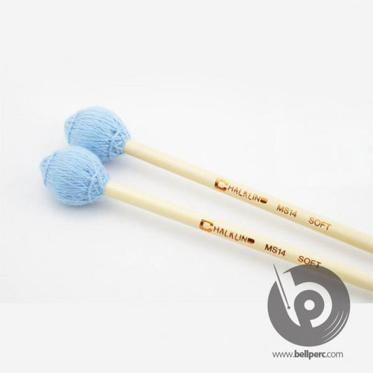 Chalklin MS14 Soft Vibraphone Mallets Rattan MS14