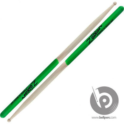 Zildjian Super 7A Maple Green Dip Wood Tip ZS7AMDG