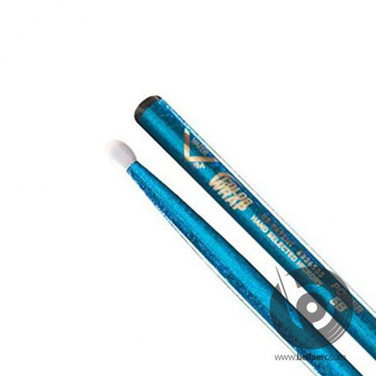 Vater 5B Colour Wrap Blue Sparkle Nylon Tip VCB5BN