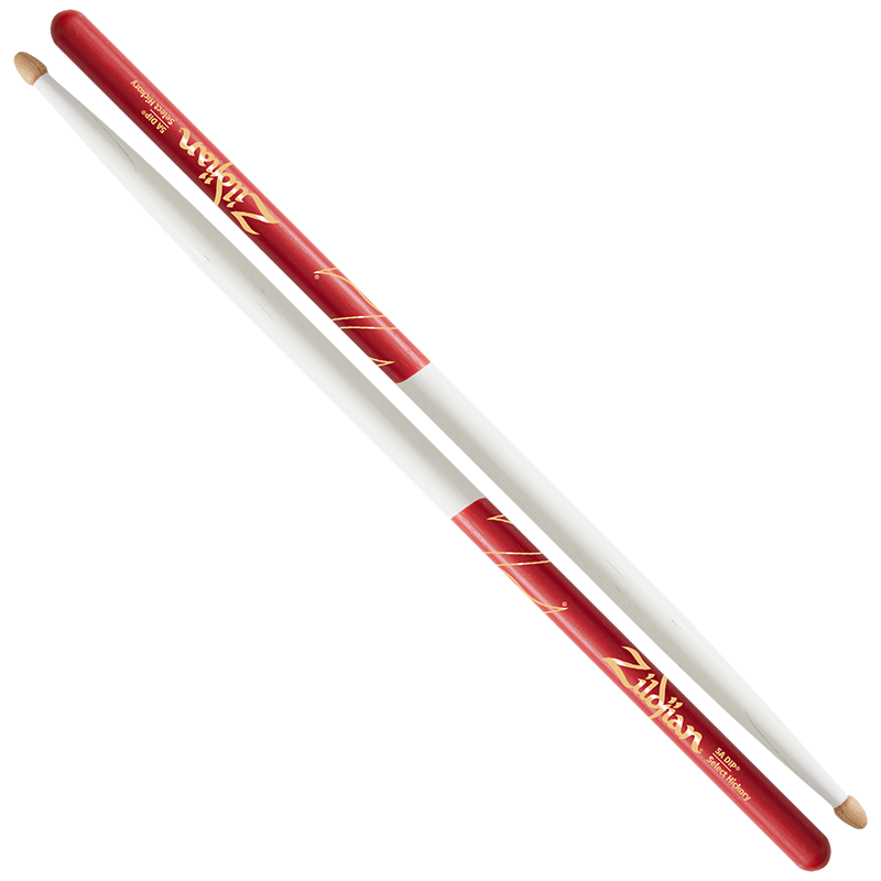 Zildjian 5A Acorn White Red Dip Wood Tip Z5AACWDR
