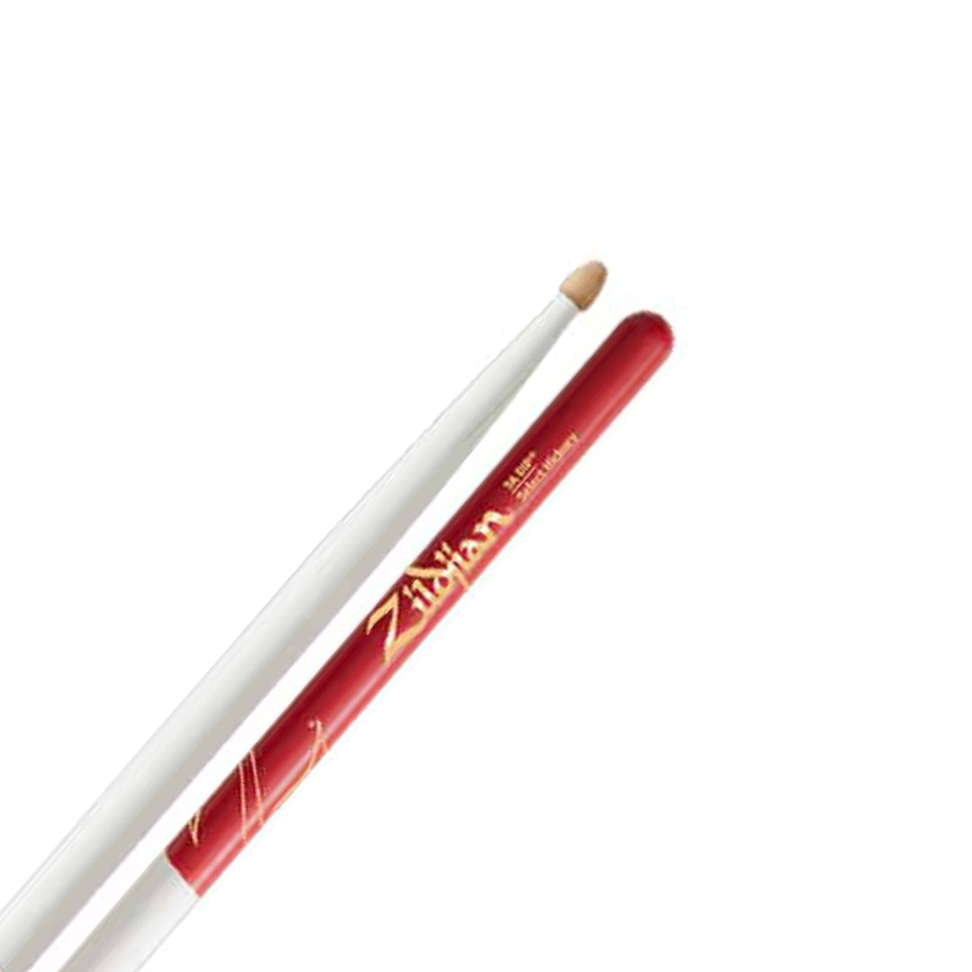 Zildjian 5A Acorn White Red Dip Wood Tip Z5AACWDR
