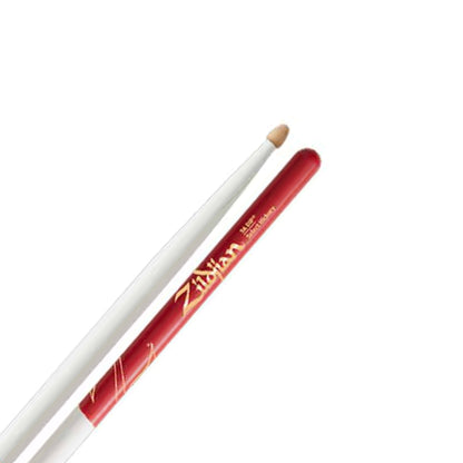 Zildjian 5A Acorn White Red Dip Wood Tip Z5AACWDR