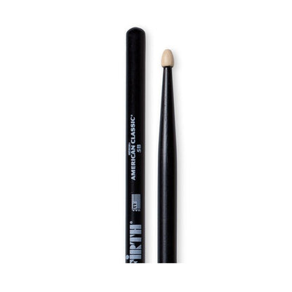 Vic Firth 5B American Classic Black Wood Tip 5BB