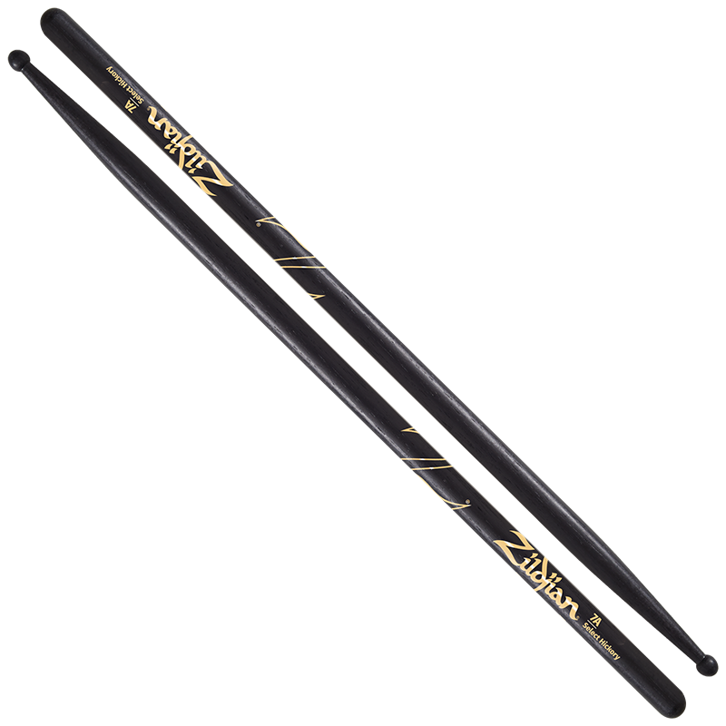 Zildjian 7A Black Hickory Wood Tip 7AWB