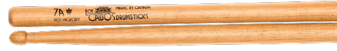 Los Cabos 7A Red Hickory Wood Tip LCD7ARH