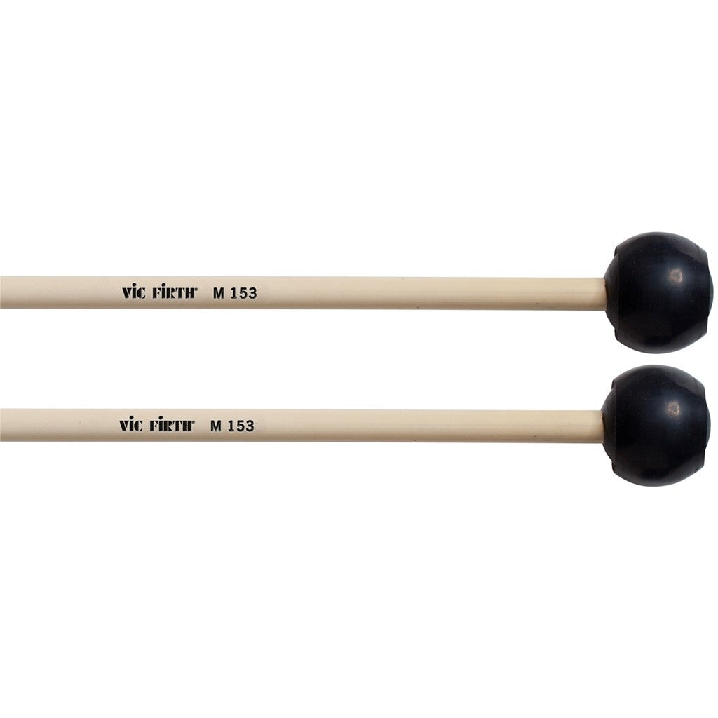 Vic Firth Ensemble M153 Medium Latex Rattan Marimba Mallets M153