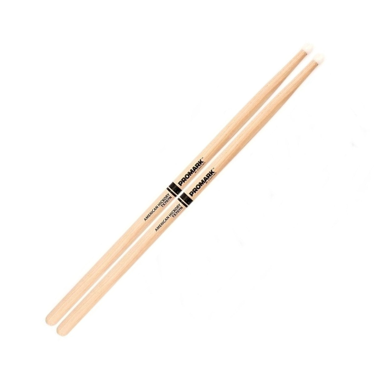 ProMark Hickory 707 Round Nylon Tip Nylon Tip TX707N