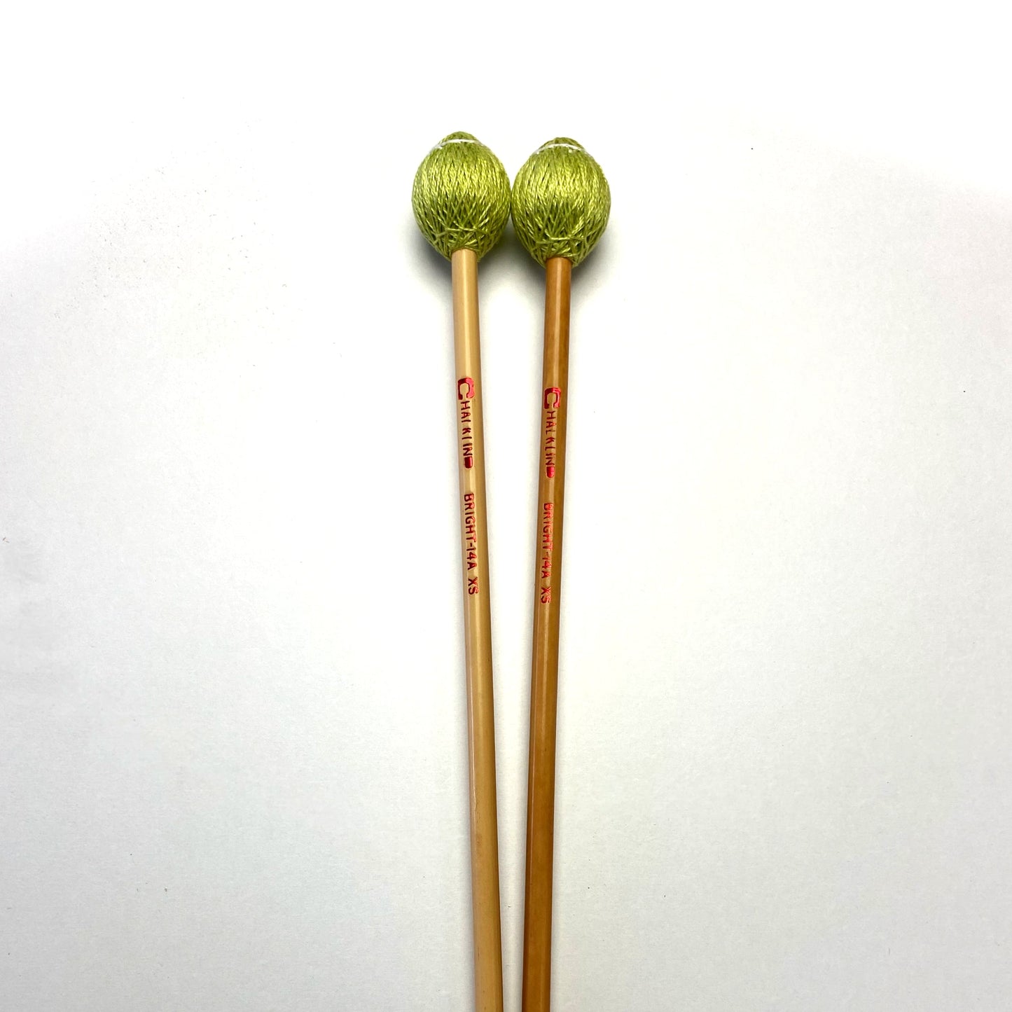 Chalklin BR14 Bright Tone Rattan Extra Soft Vibraphone Mallets BR-14ES-R