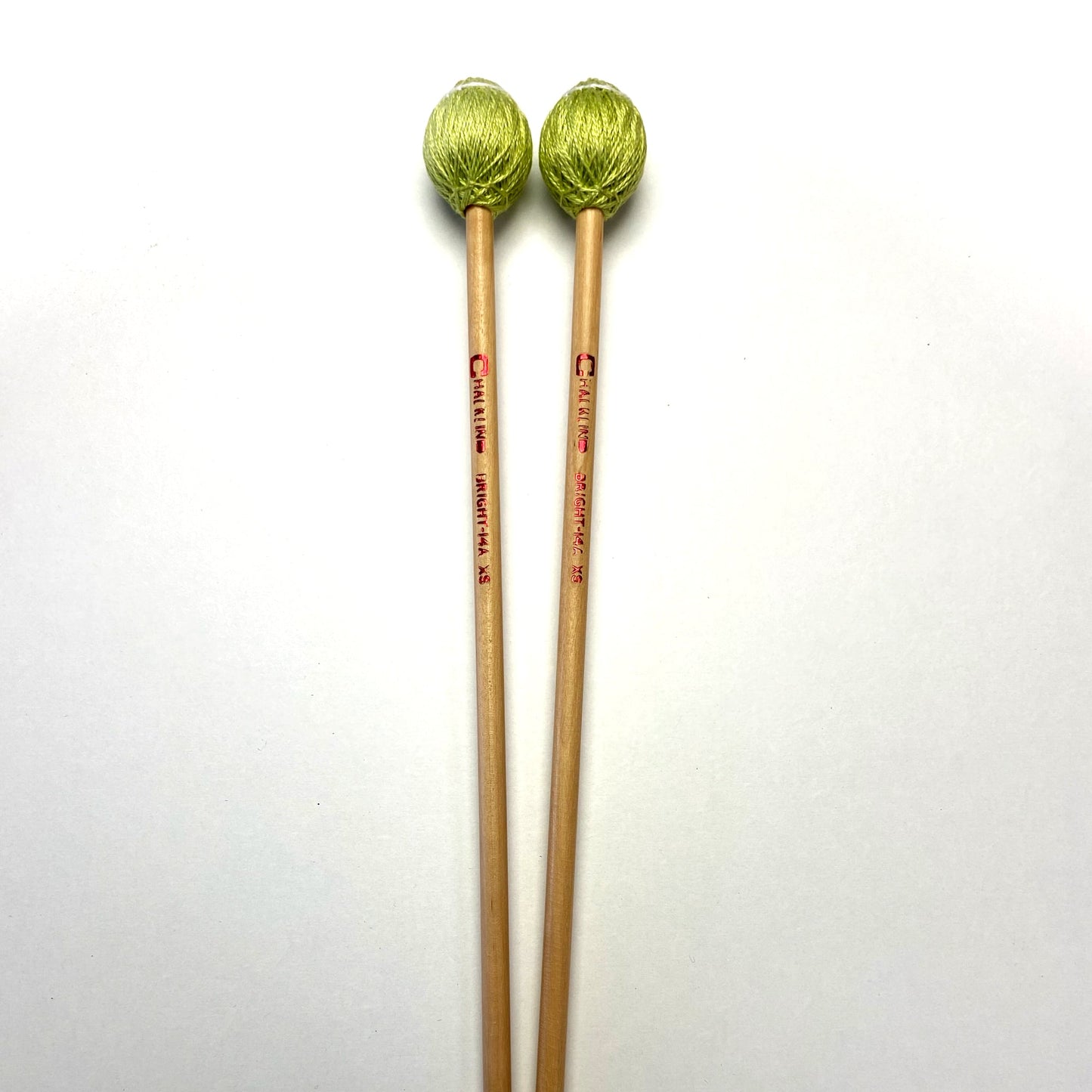 Chalklin Bright Tone BR14ES Birch Extra Soft Vibraphone Mallets BR-14AES-B