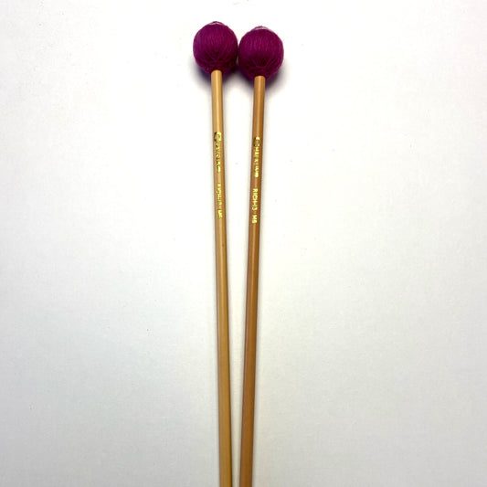 Chalklin RI13MS Rich Tone Rattan Medium/Soft Vibraphone Mallets RICH-13MS-R