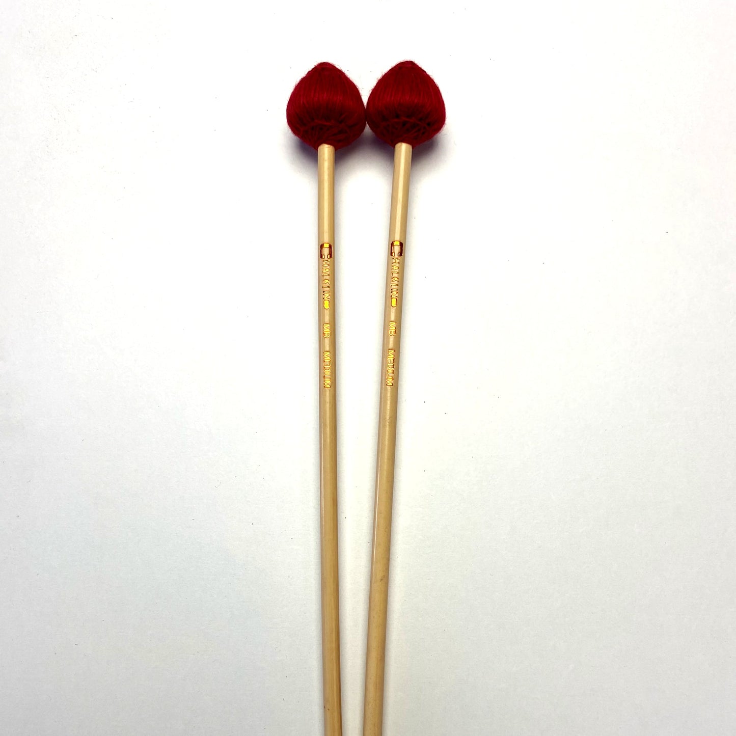 Chalklin Mushroom Medium Vibraphone/Marimba Mallets Rattan MU-MB-M-R