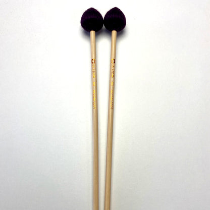 Chalklin Mushroom Medium-Soft Vibraphone/Marimba Mallets Rattan MU-MB-MS-R