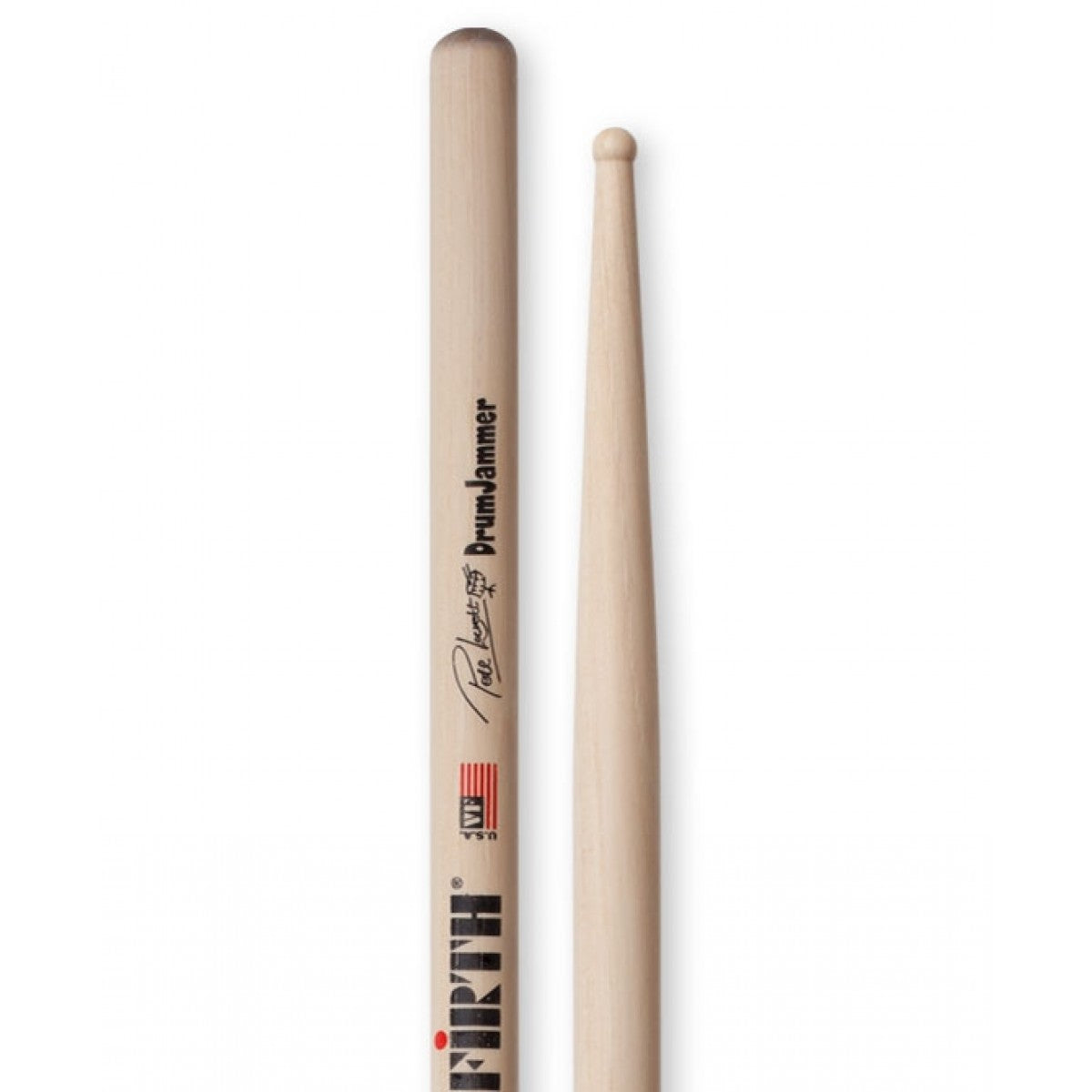Vic Firth Pete Lockett Wood Tip Signature Jammer Sticks SLOC