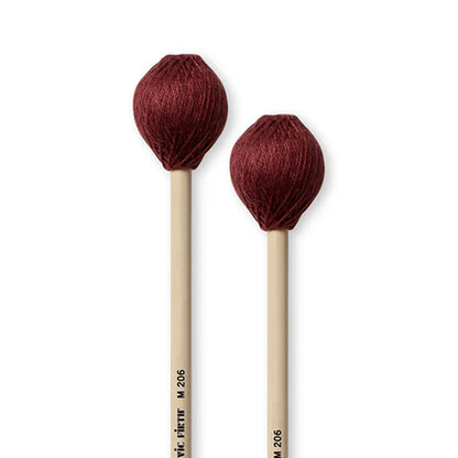 Vic Firth M206 Pesante Medium Soft Rattan Marimba/Vibraphone Mallets M206