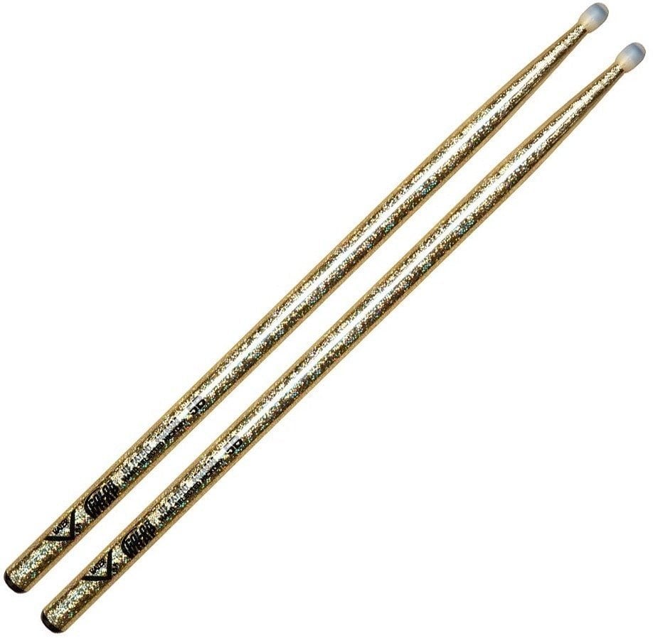 Vater 5B Colour Wrap Gold Sparkle Nylon Tip VCG5BN