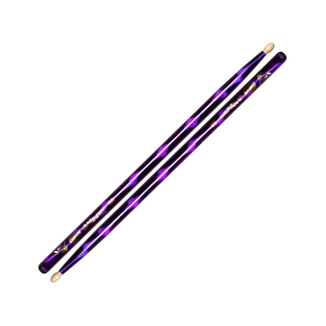 Vater 5A Colour Wrap Purple Wood Tip VCP5A
