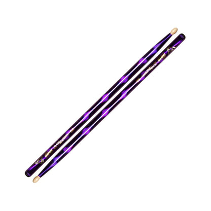 Vater 5A Colour Wrap Purple Wood Tip VCP5A