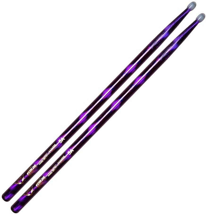 Vater 5A Colour Warp Purple Nylon Tip VCP5AN