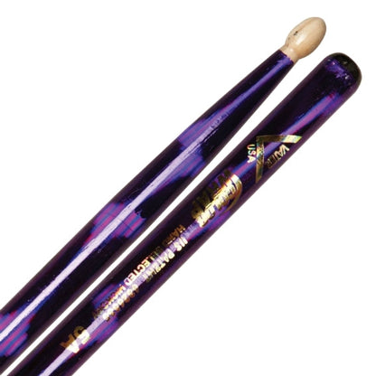Vater 5A Colour Wrap Purple Wood Tip VCP5A