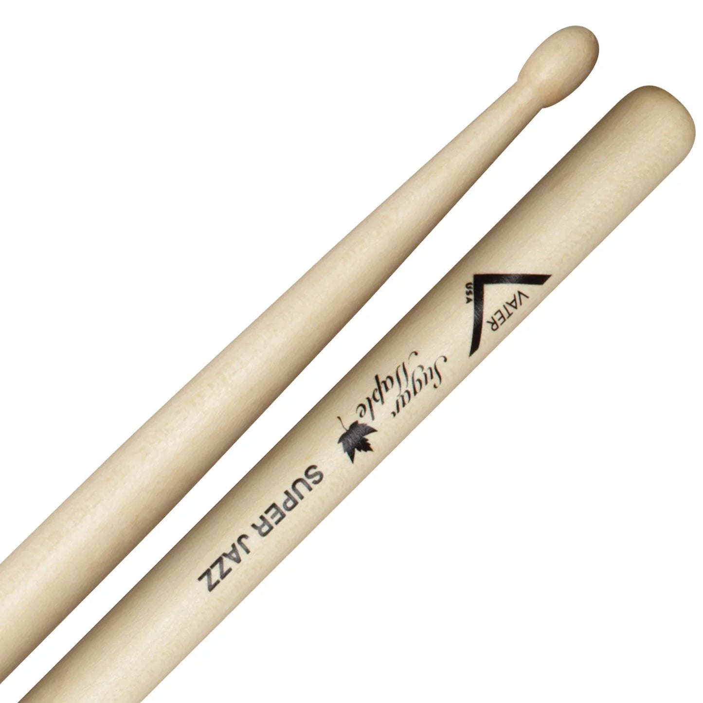 Vater Super Jazz Sugar Maple Wood Tip VSMSJW