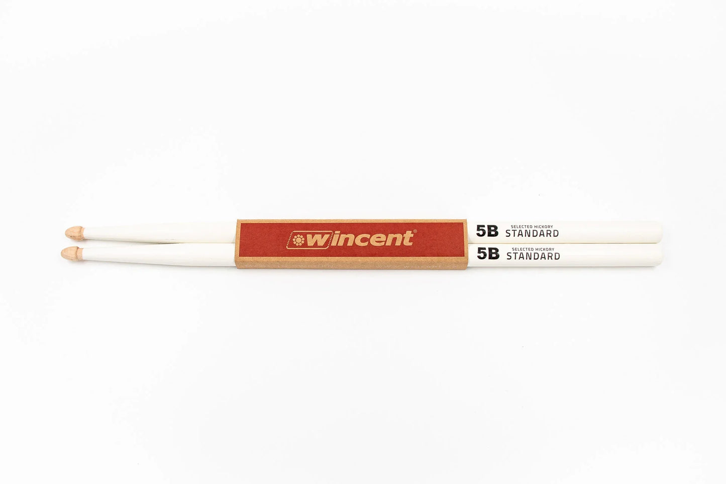 Wincent 5B Natural Hickory White Wood Tip W-5BCW