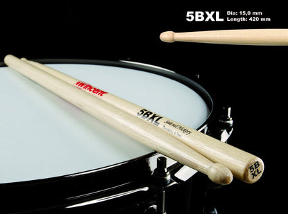 Wincent 5BXL Hickory Black Finish Wood Tip W-5BXL