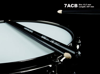 Wincent 7A Natural Hickory Black Wood Tip W-7ACB
