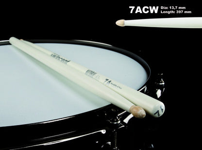 Wincent 7A Natural Hickory White Wood Tip W-7ACW